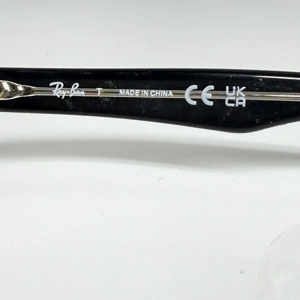 Ray-Ban RB 1531 3529 Black Eyeglasses Frames 48-16-130 Kids Junior 21799‎